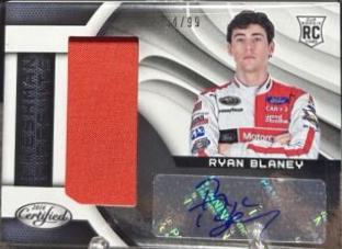 Ryan Blaney [Freshman Firesuits Autograph] #102