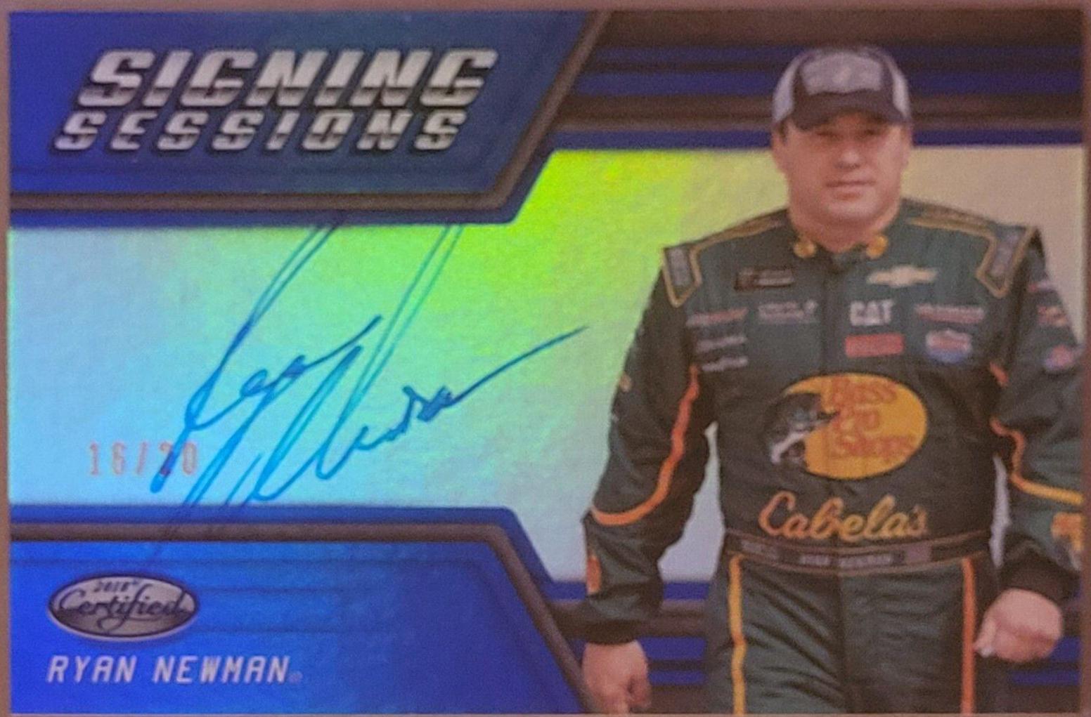 Ryan Newman [Blue] #RN
