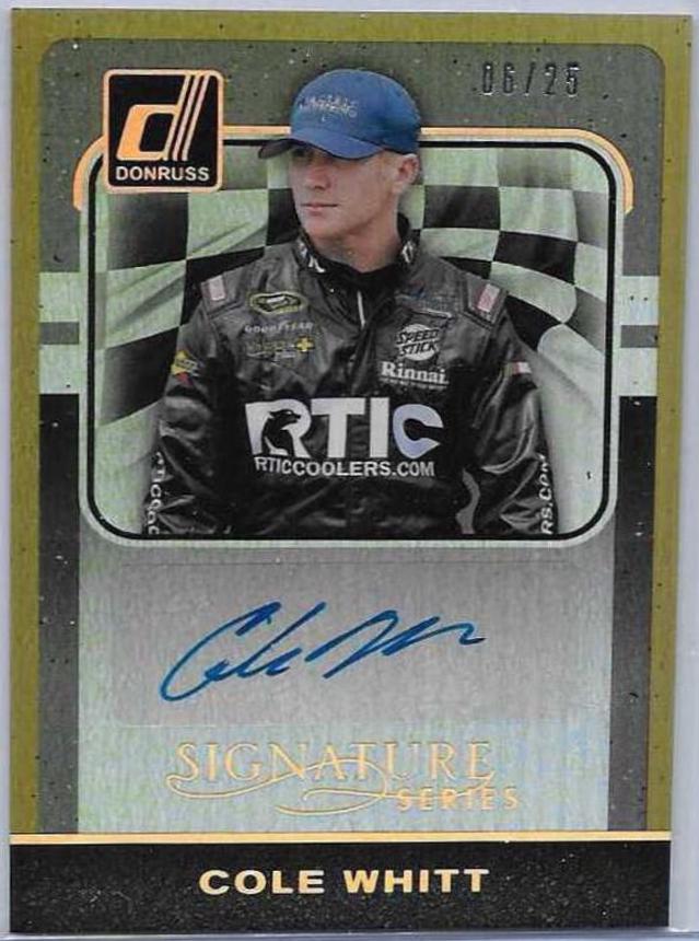 Cole Whitt [Gold] #SS-CW