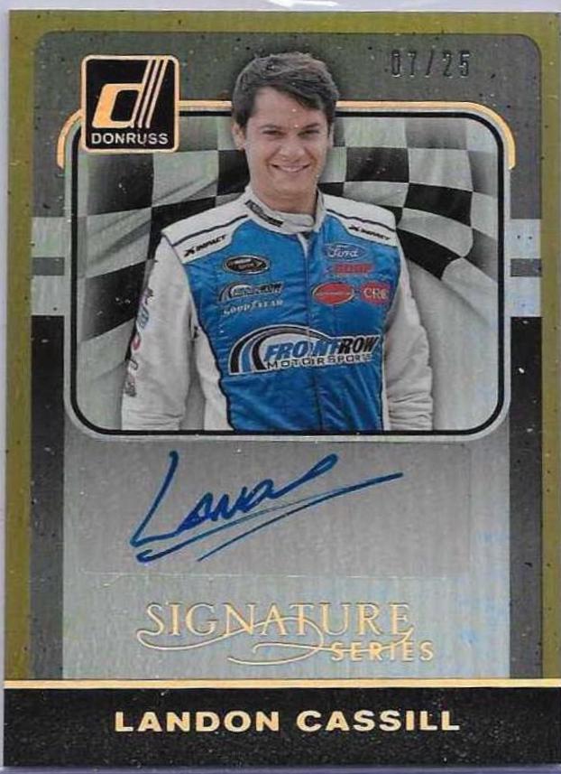 Landon Cassill [Gold] #SS-LC