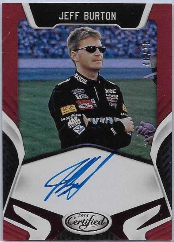Jeff Burton [Red] #CS-JB