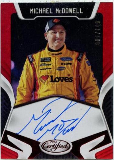 Michael McDowell [Red] #CS-MM