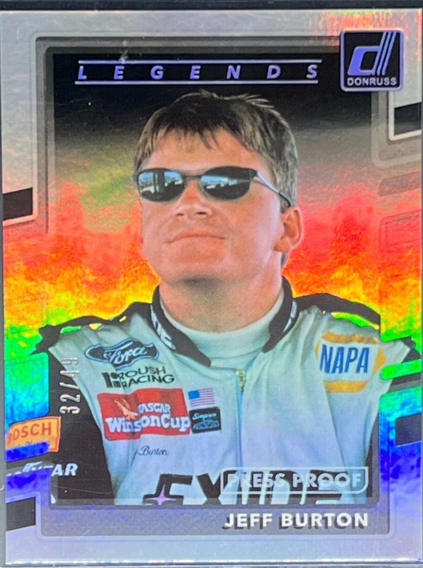 Jeff Burton [Press Proof] #169