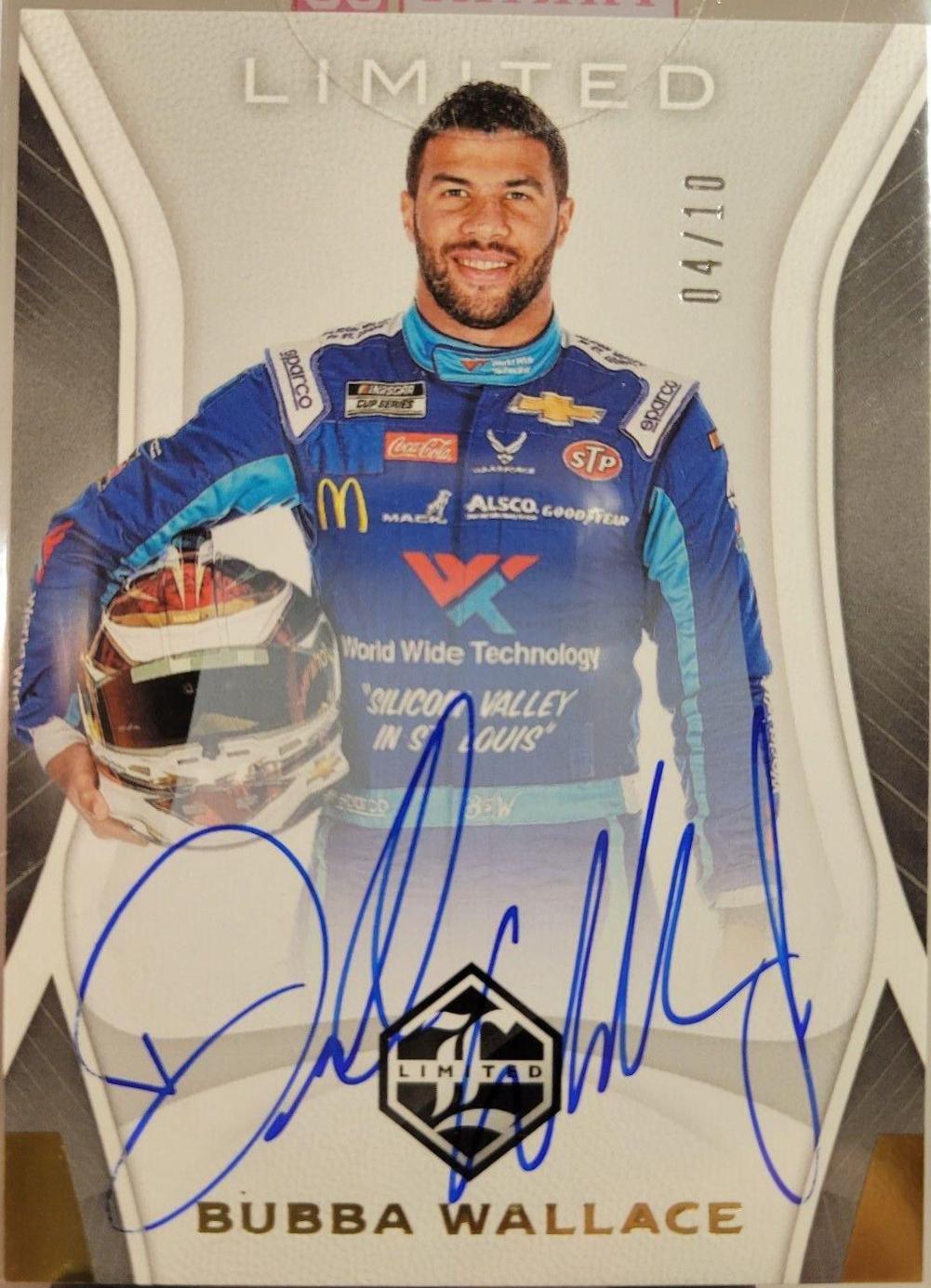 Bubba Wallace [Autograph Gold] #11