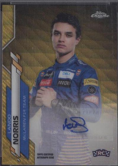 Lando Norris [Gold Wave] #F1A-LN