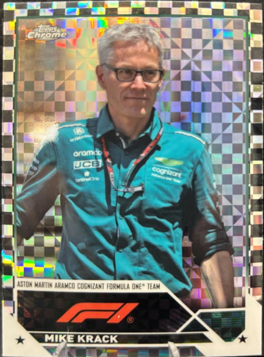 Mike Krack [Checker Flag X-fractor] #94