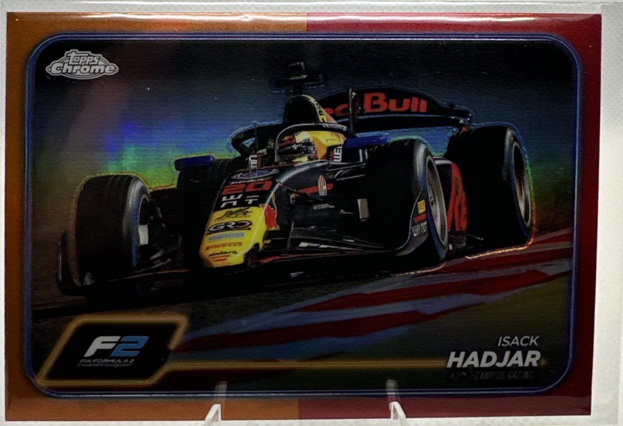 Isack Hadjar [Orange Red Refractor] #113