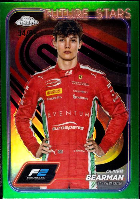 Oliver Bearman [Green Refractor] #21