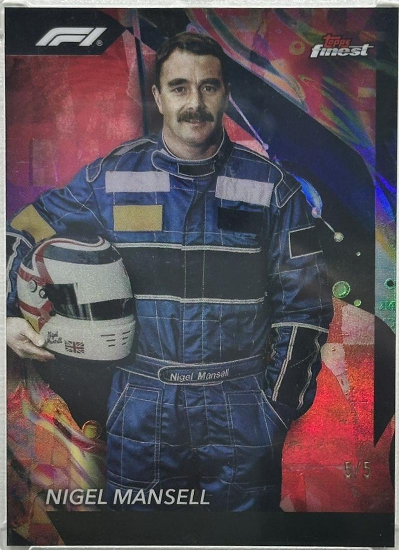 Nigel Mansell [Red Refractor] #180