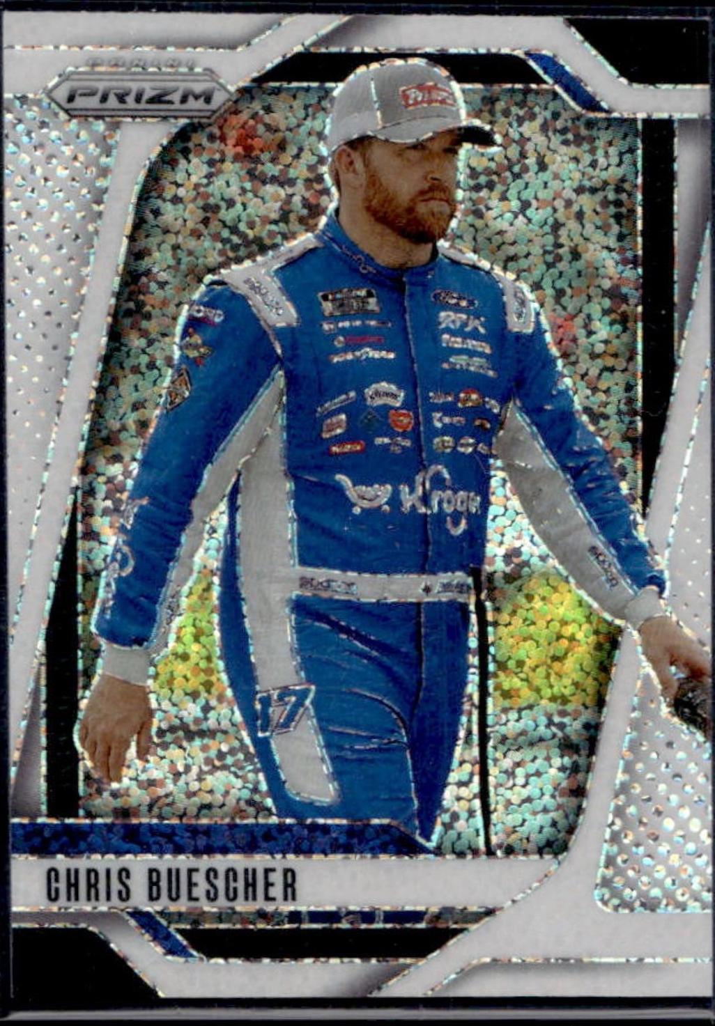 Chris Buescher [White Sparkle] #14