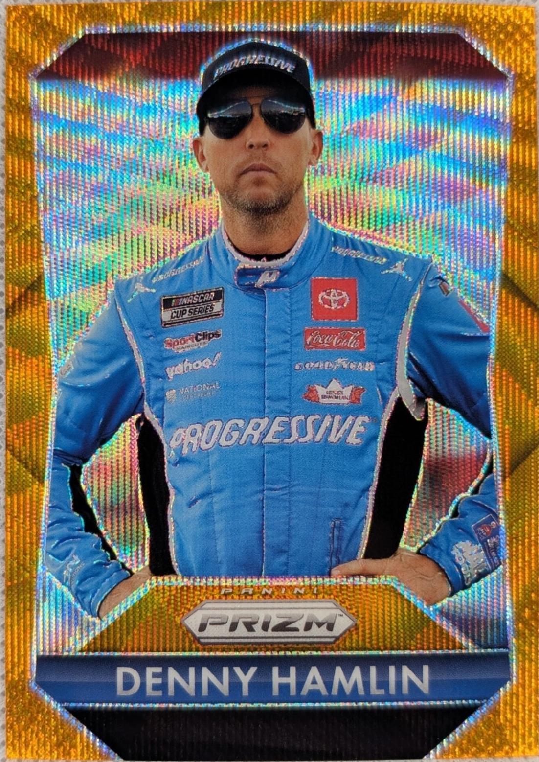 Denny Hamlin [Orange Wave] #161