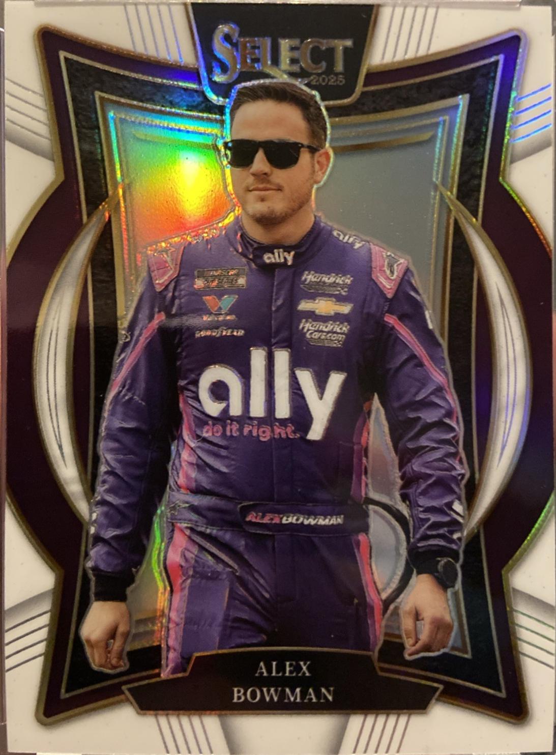 Alex Bowman [White Prizm] #73