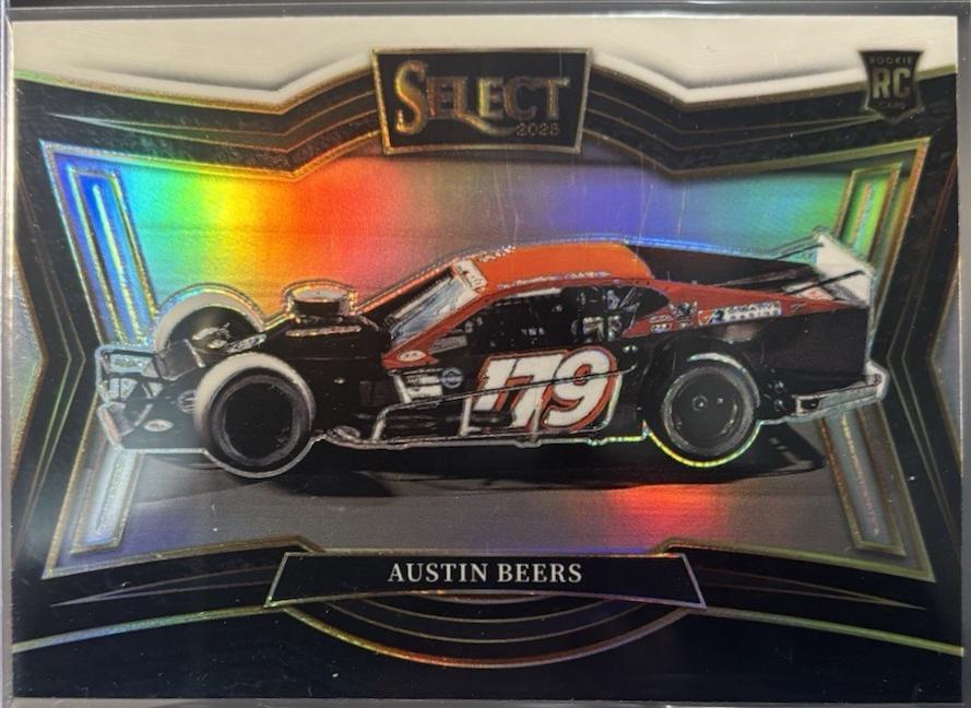 Austin Beers [Black White Prizm] #114