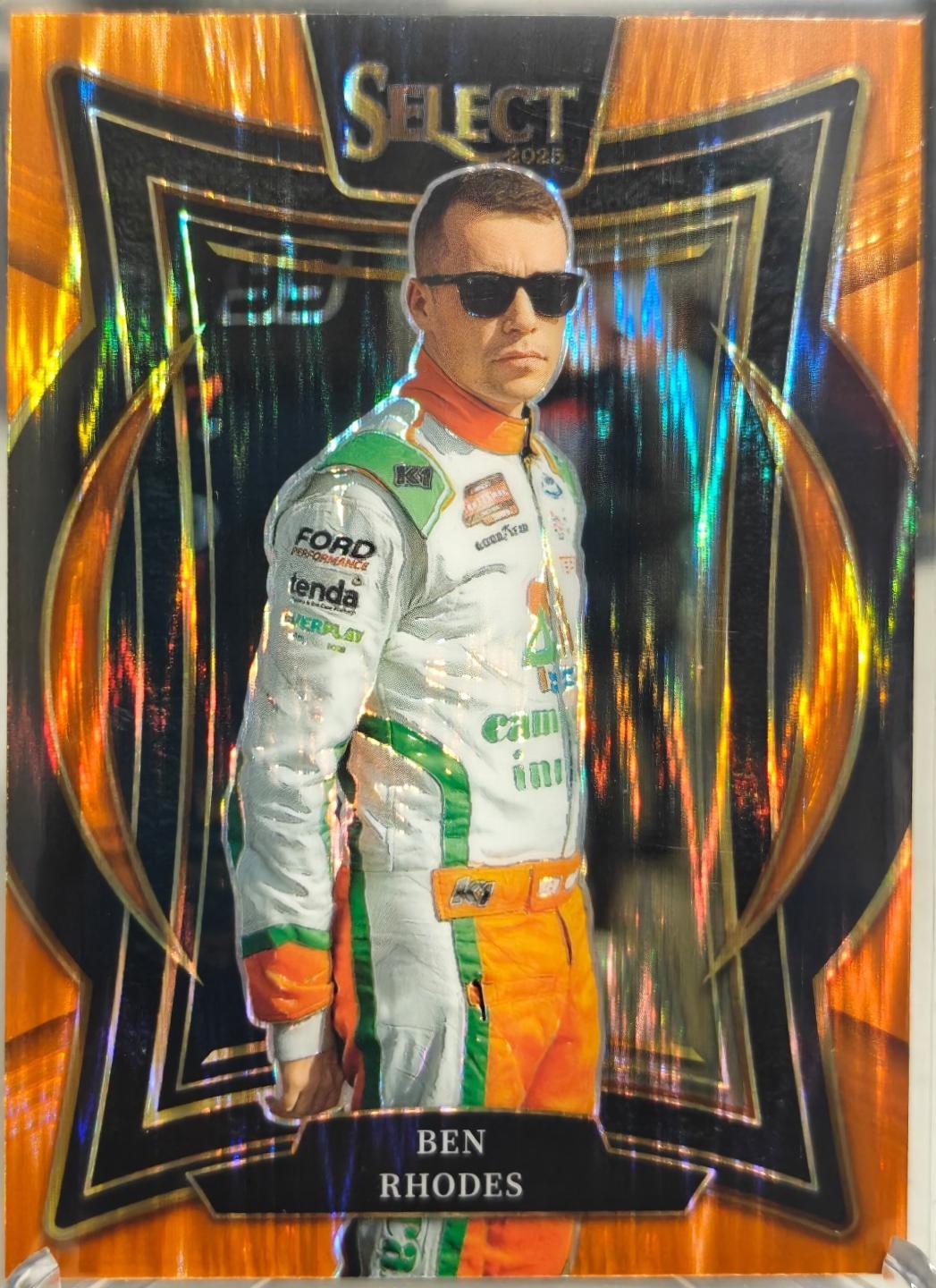 Ben Rhodes [Orange Flash Prizm] #88