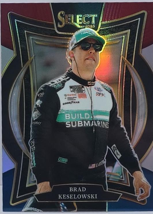 Brad Keselowski [Red Blue Prizm] #52