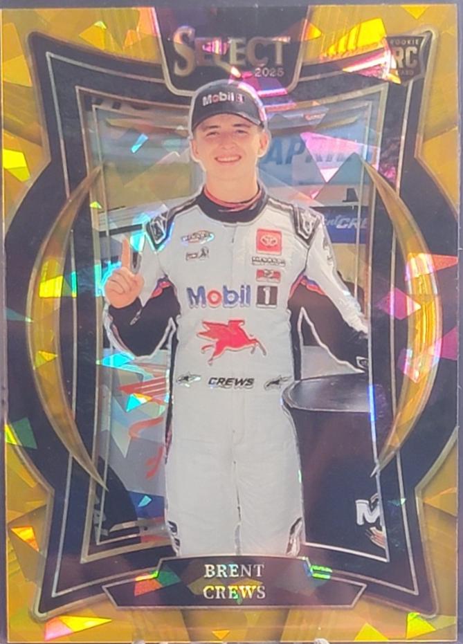Brent Crews [Gold Ice Prizm] #41