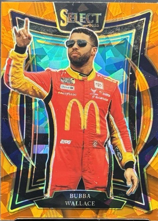 Bubba Wallace [Orange Ice Prizm] #66