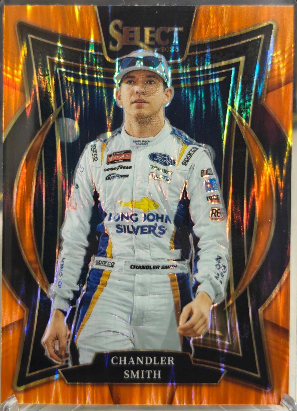 Chandler Smith [Orange Flash Prizm] #6