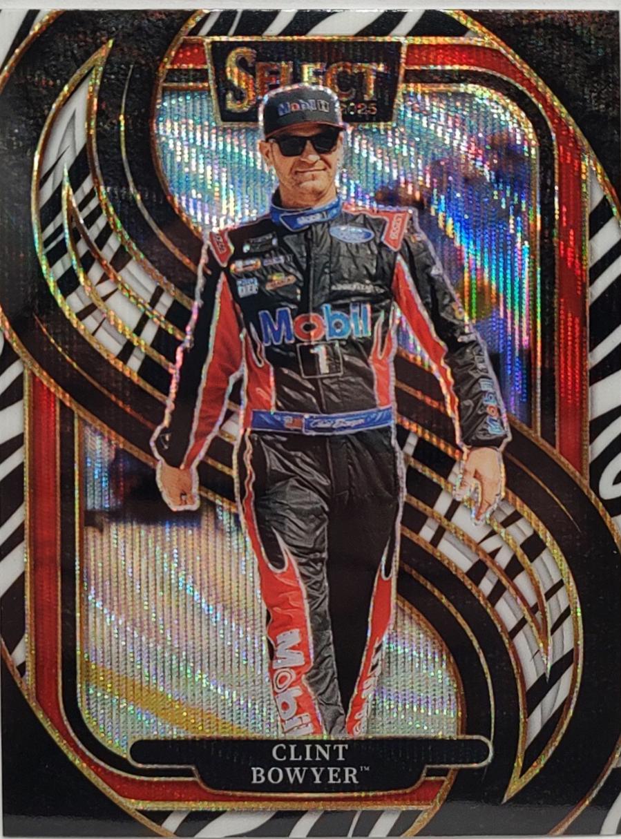 Clint Bowyer [Zebra Prizm] #284
