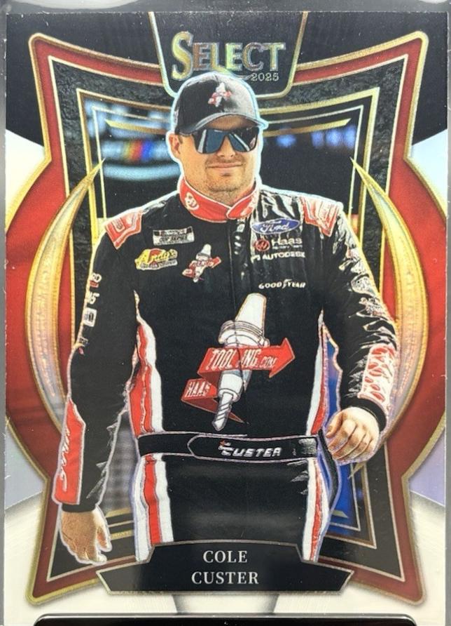 Cole Custer [Black White Prizm] #38