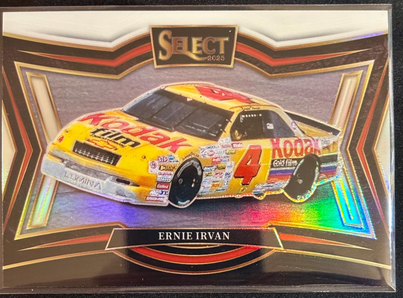 Ernie Irvan [Black White Prizm] #151