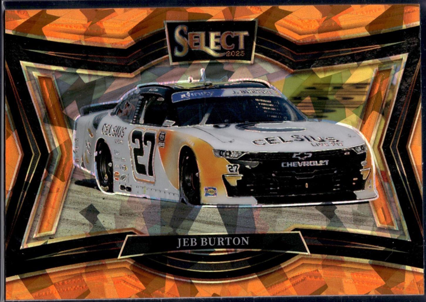 Jeb Burton [Orange Ice Prizm] #113