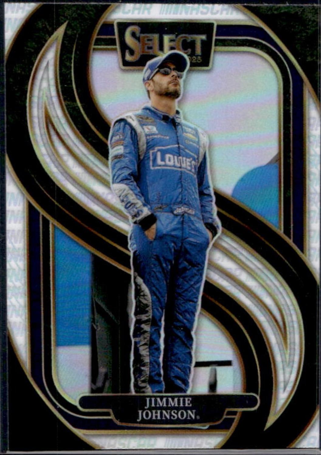 Jimmie Johnson [Silver NASCAR Logo] #255