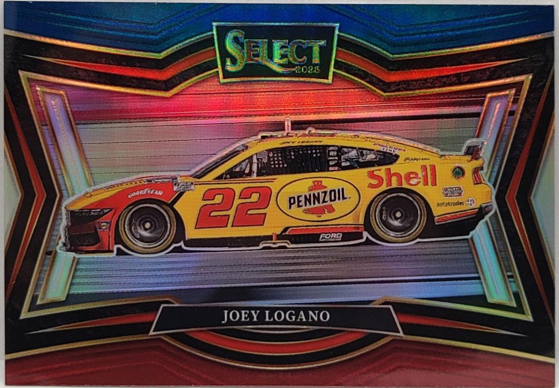 Joey Logano [Red Blue Prizm] #139