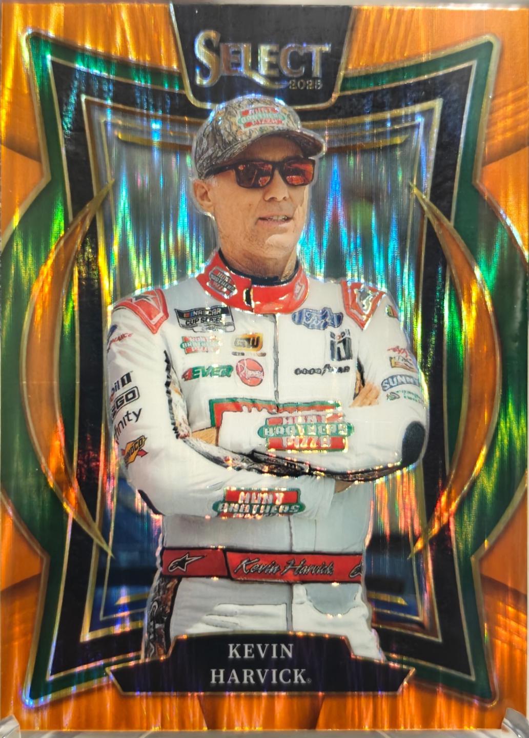 Kevin Harvick [Orange Flash Prizm] #35