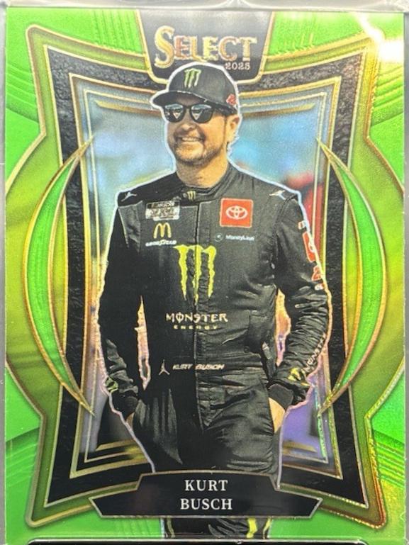 Kurt Busch [Neon Green Prizm] #28