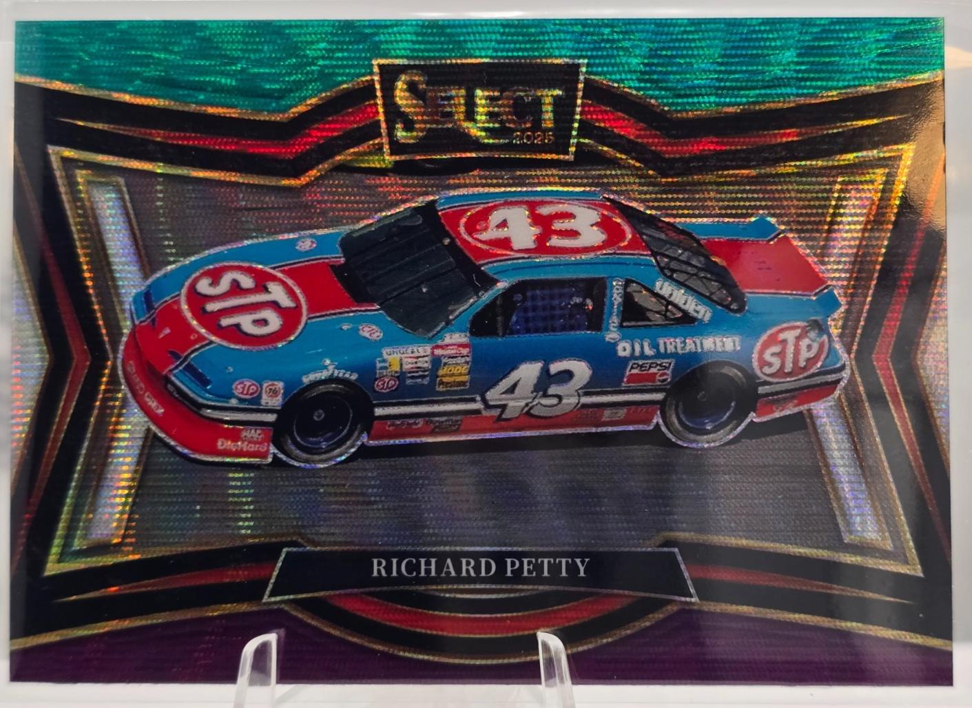 Richard Petty [Tri-Color Prizm] #122