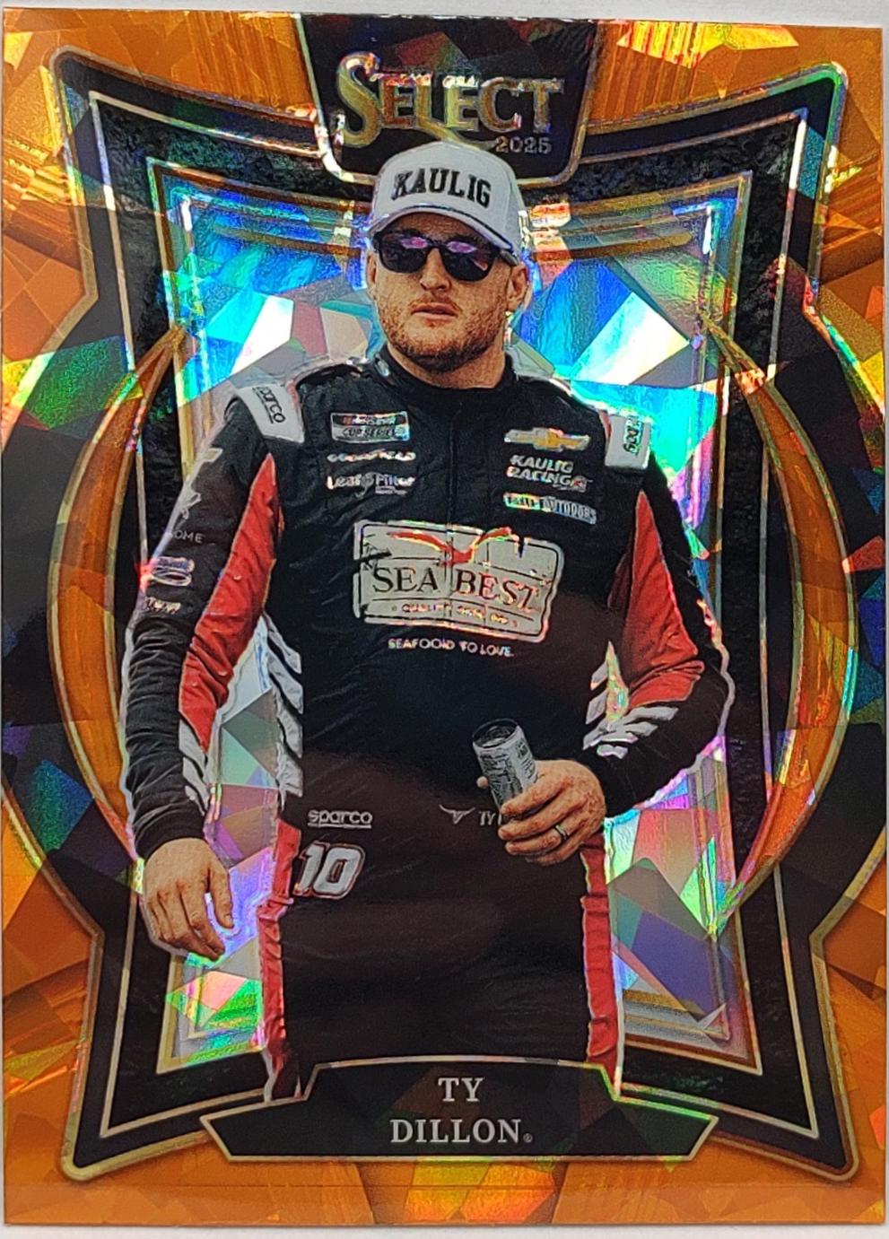Ty Dillon [Orange Ice Prizm] #70