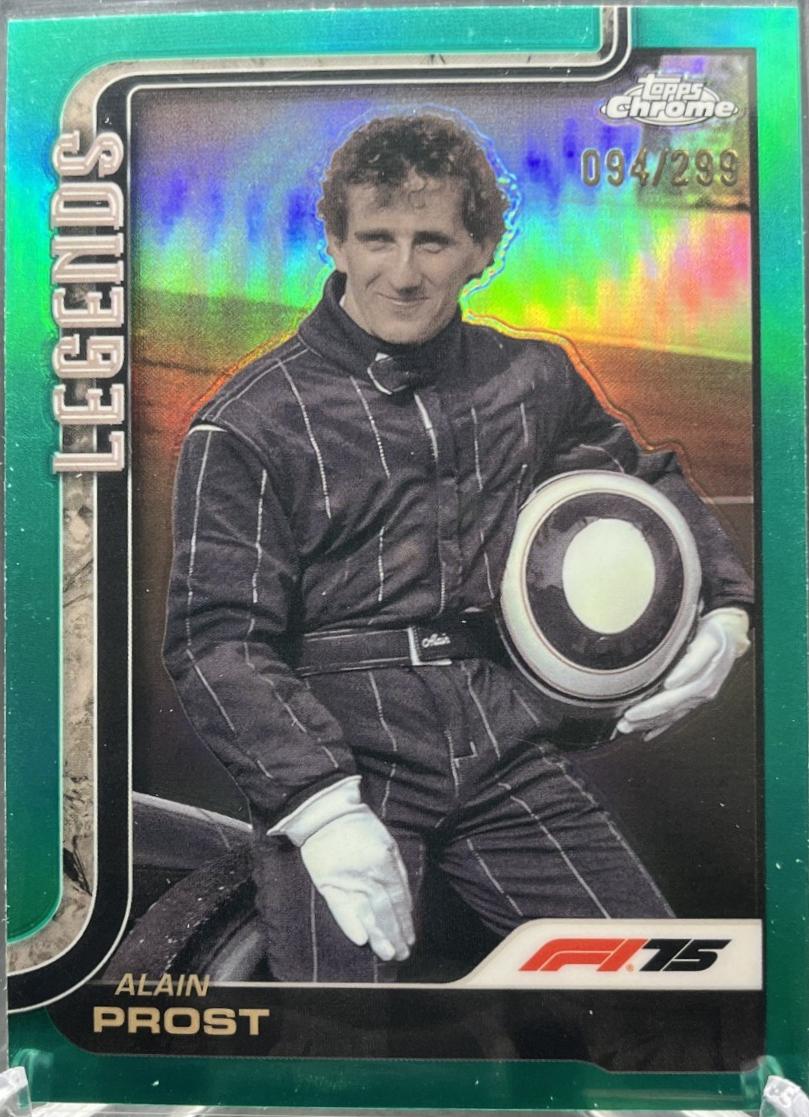 Alain Prost [Teal Refractor] #149