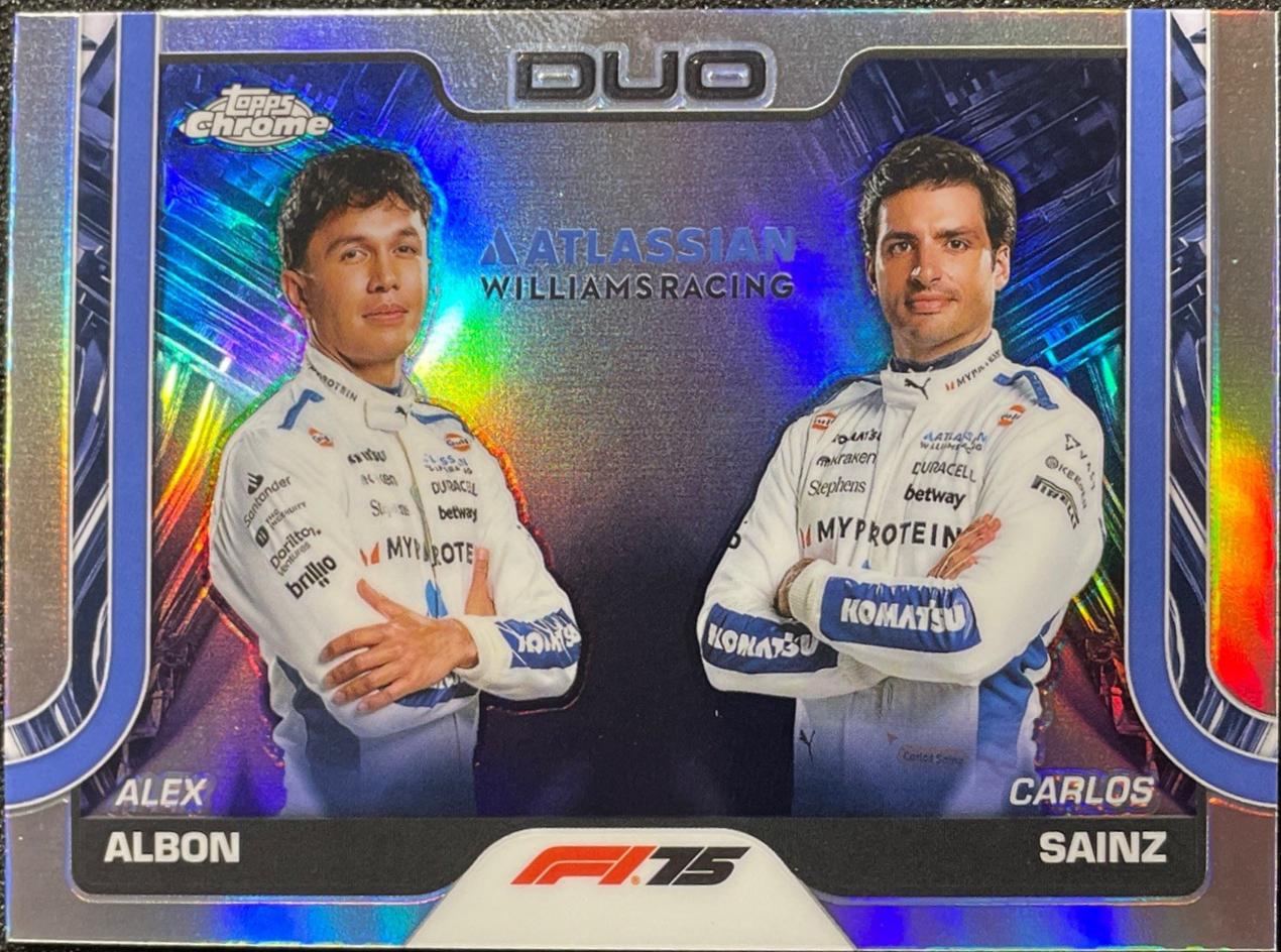 Alex Albon / Carlos Sainz [Refractor] #172