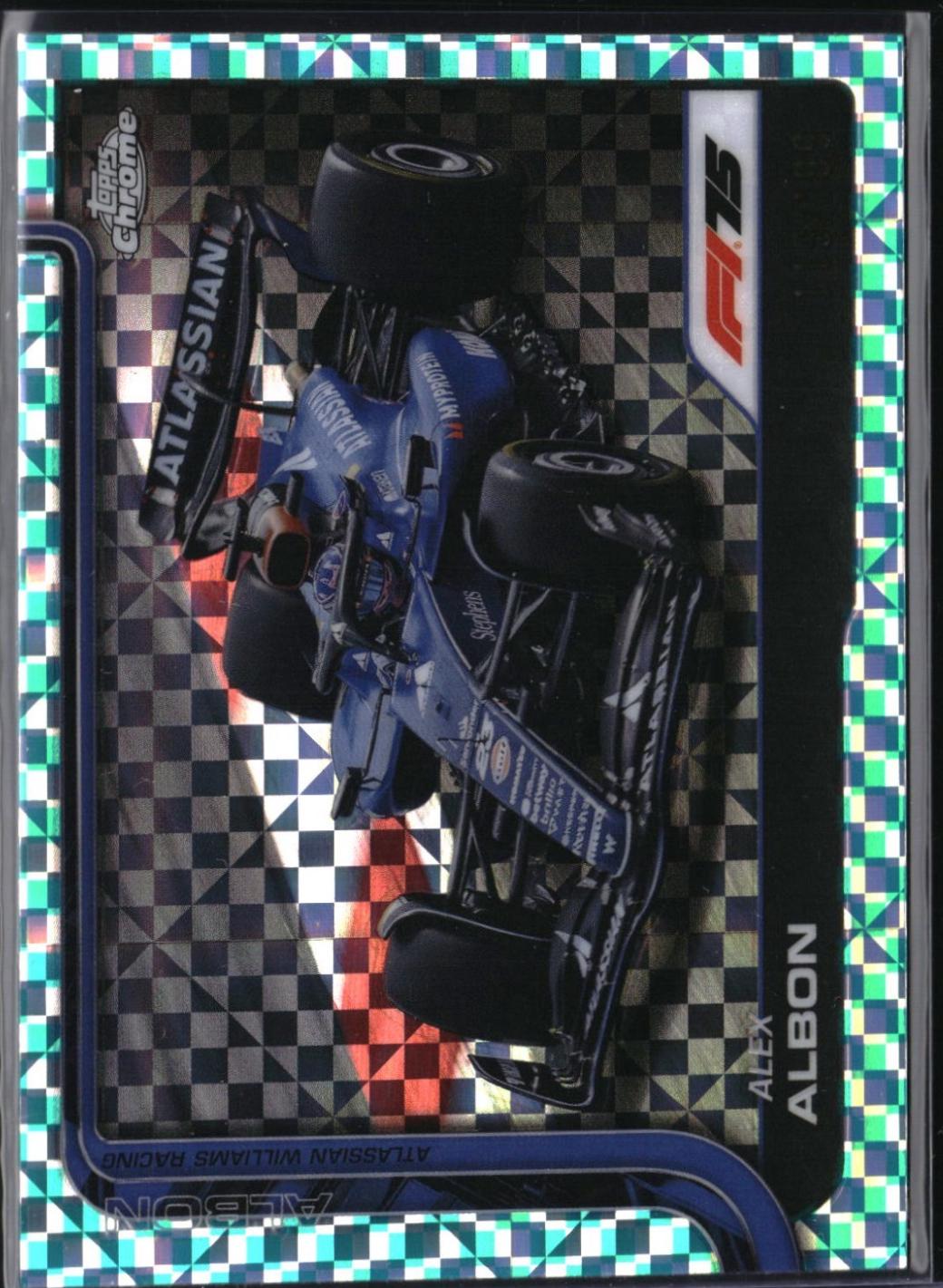Alex Albon [Aqua Refractor] #89