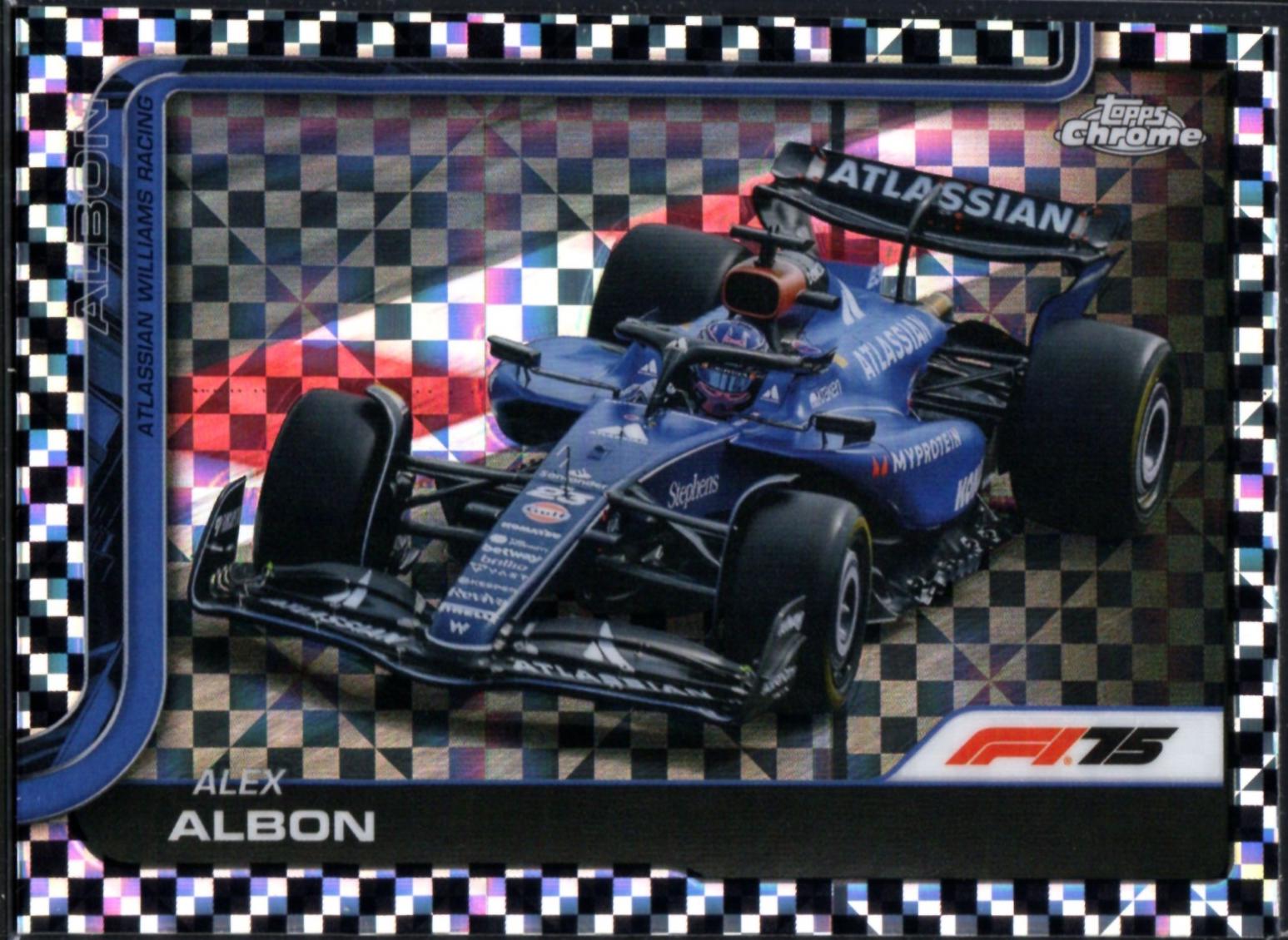 Alex Albon [Checker Flag Refractor] #89