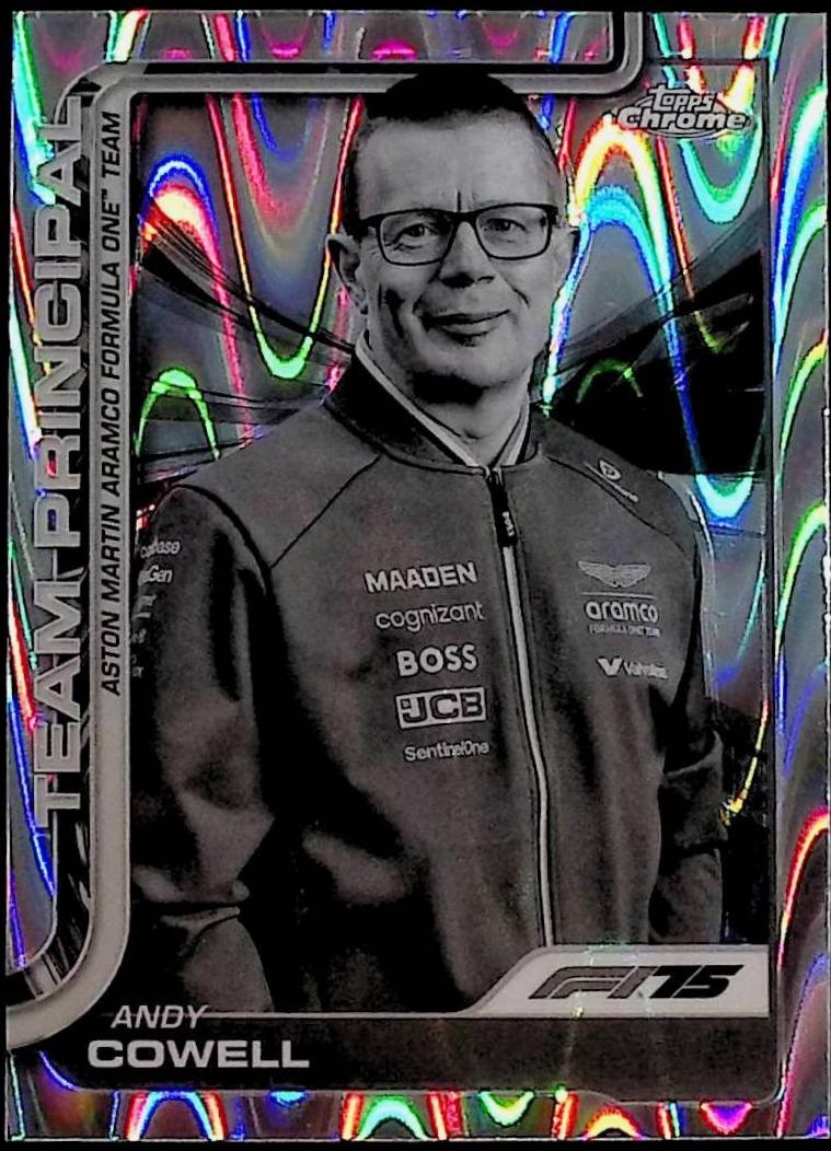 Andy Cowell [Black White RayWave Refractor] #196