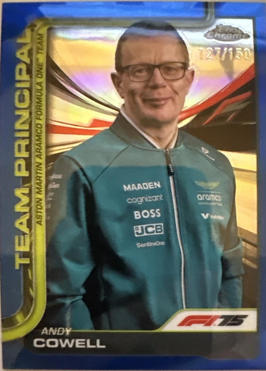 Andy Cowell [Blue RayWave Refractor] #196