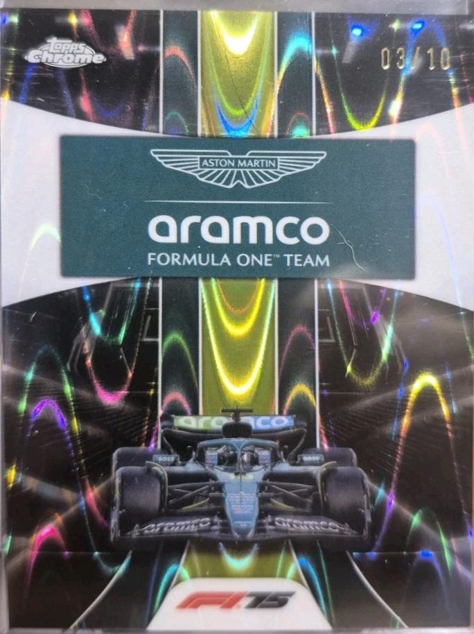 Aston Martin Aramco [Black RayWave Refractor] #178