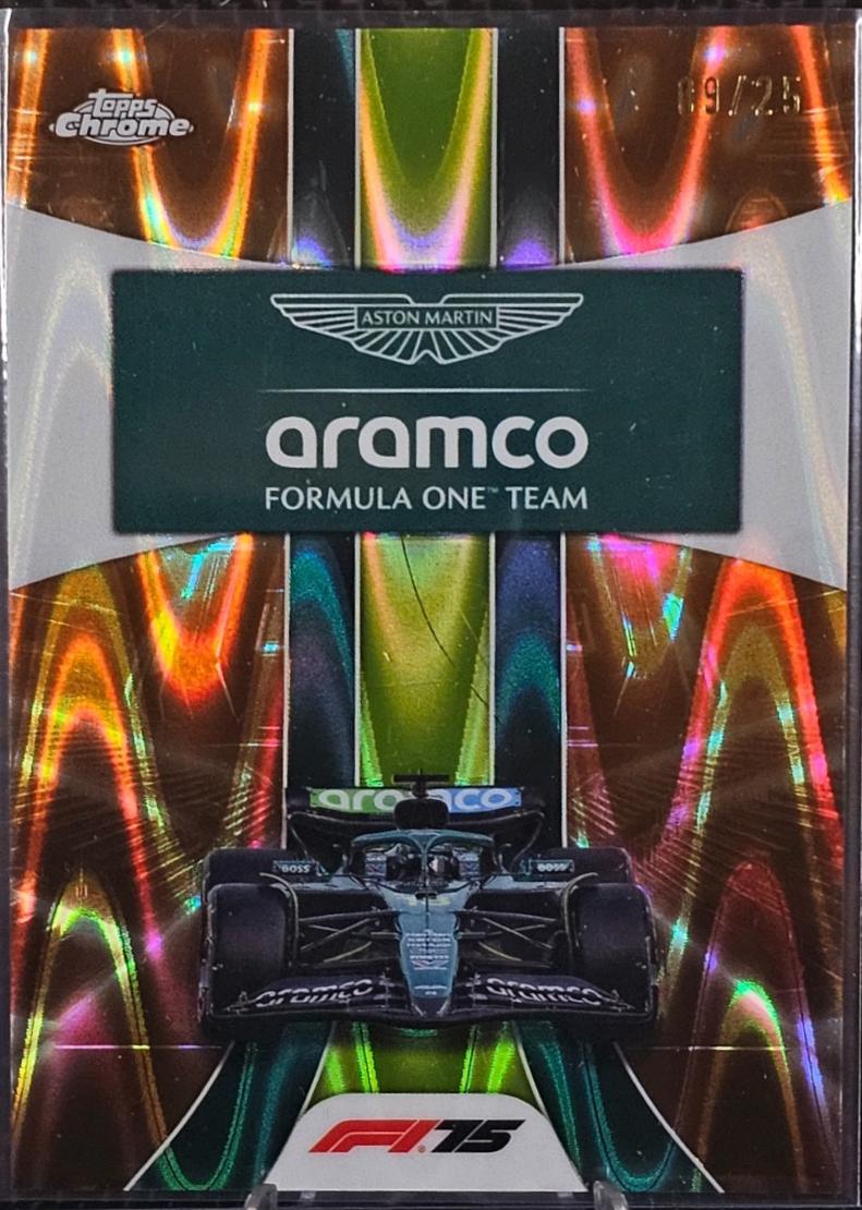 Aston Martin Aramco [Orange RayWave Refractor] #178
