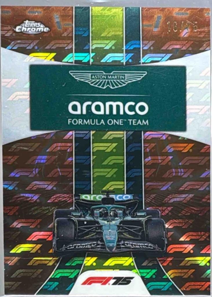 Aston Martin Aramco [Orange Refractor] #178