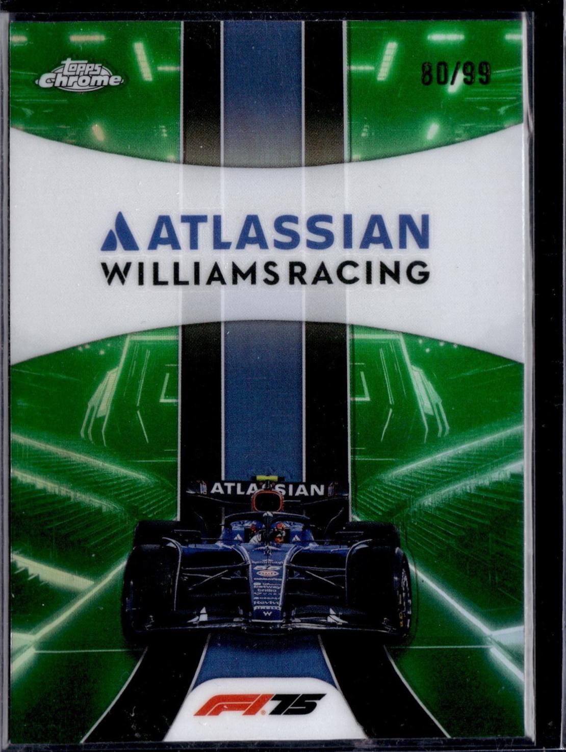 Atlassian Williams Racing [Green Refractor] #182