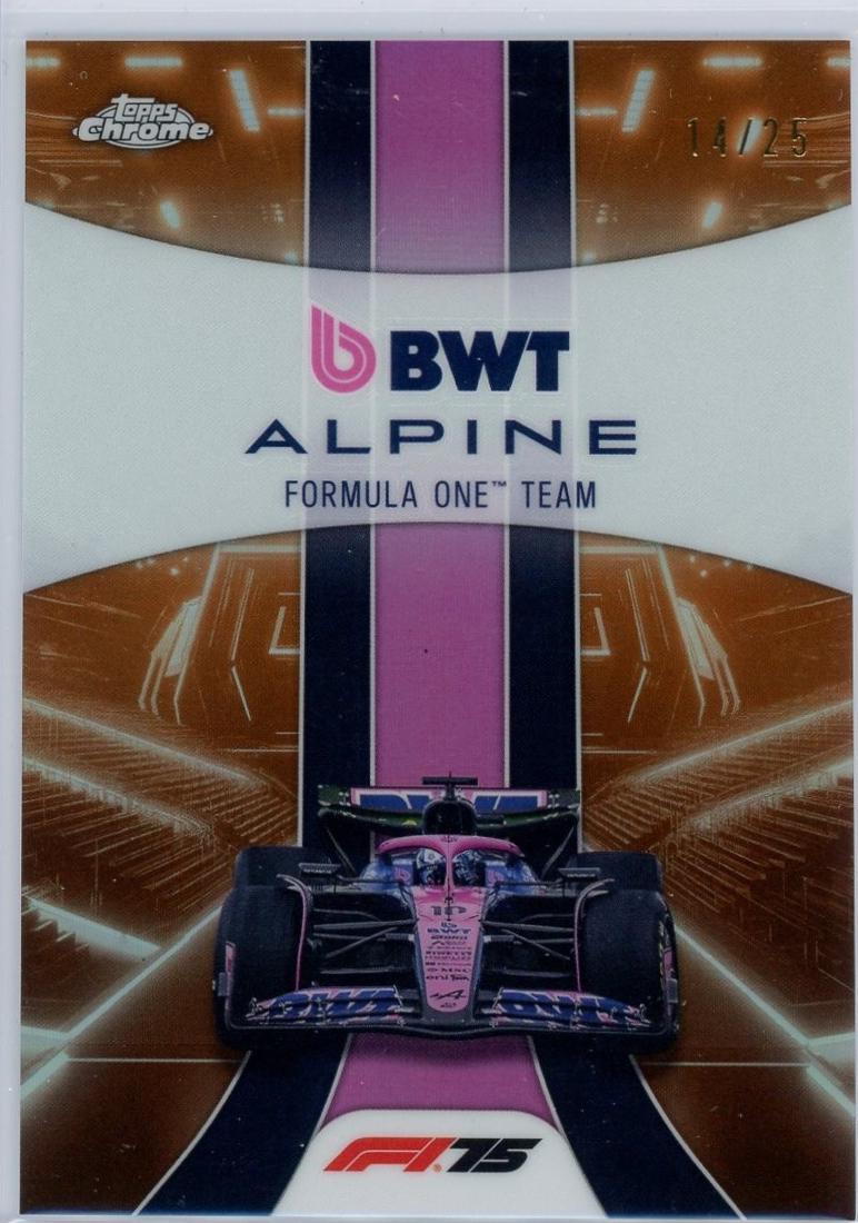 BWT Alpine F1 Team [Orange Refractor] #181