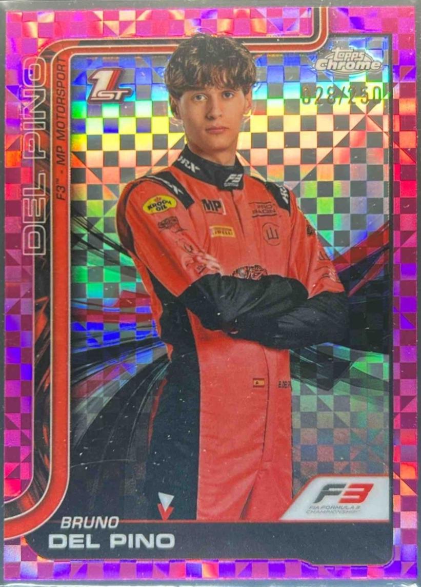 Bruno del Pino [Pink Checker Flag Refractor] #50