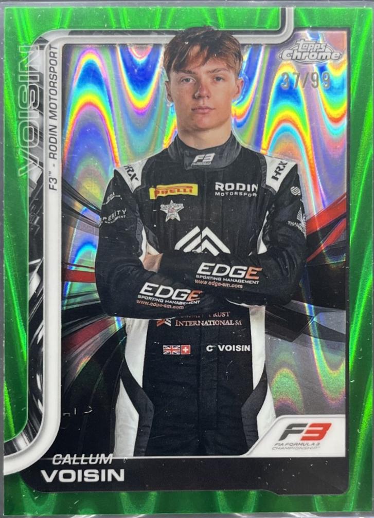 Callum Voisin [Green RayWave Refractor] #67
