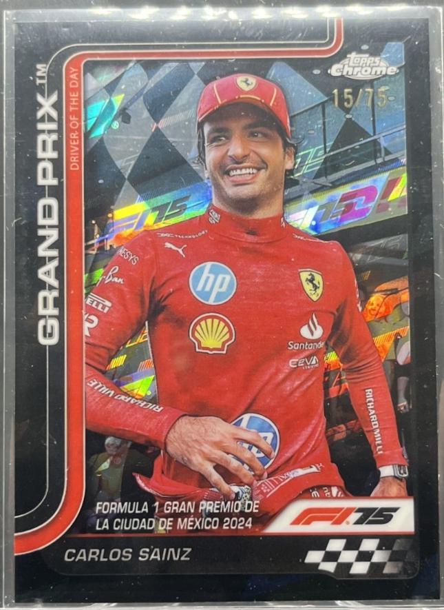 Carlos Sainz [75th Anniversary Refractor] #141