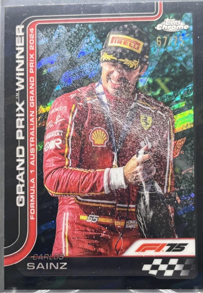 Carlos Sainz [75th Anniversary Refractor] #95