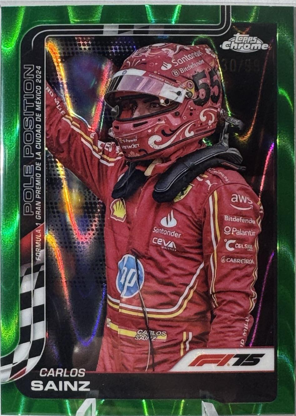 Carlos Sainz [Green Refractor] #121