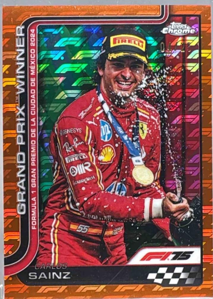 Carlos Sainz [Orange Refractor] #112