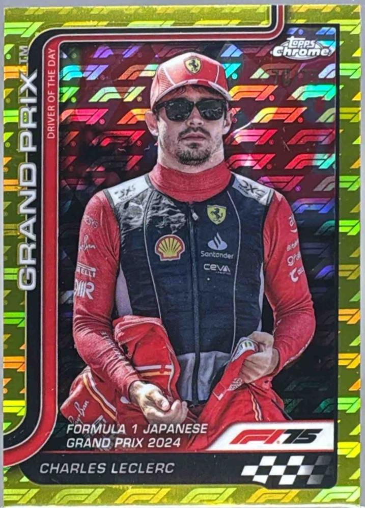 Charles Leclerc [75th Anniversary Refractor] #125